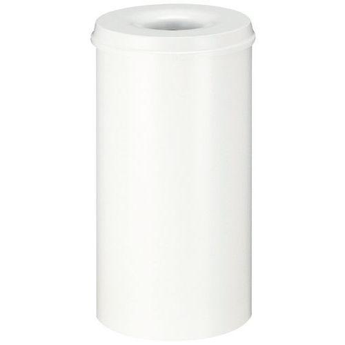 Poubelle anti-feu 50L Blanc thumbnail image 1