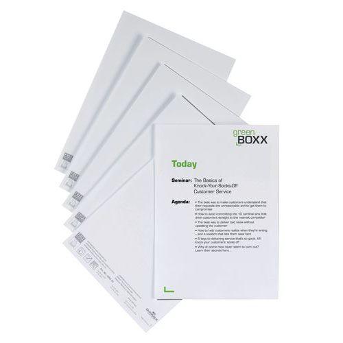 Illustration de : Planche d'insertions bristols pour plaque de porte Infosign - A4 - Durable