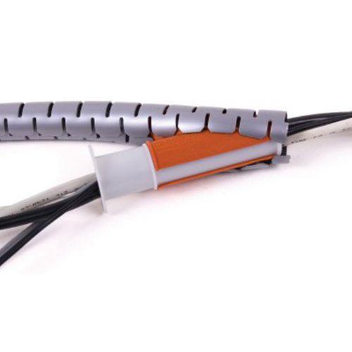 Illustration de : Câble-zip et outil -diamètre 25 mm -Longueur:3m- Noir 33783