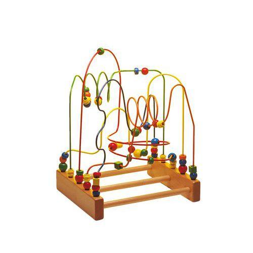 Illustration de : Circuit à boules super labyrinthe - Joy toy