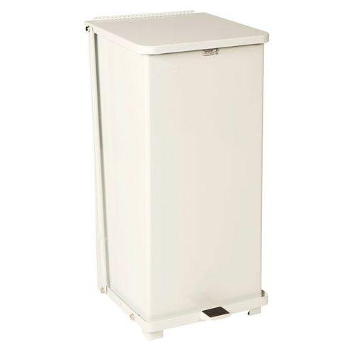 Illustration de : Poubelle à pédale en métal Defender - 25 L et 49 L - Rubbermaid