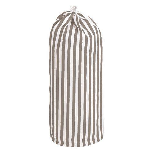 Sac à linge forme marin à fond rond - Modèle 805 - Rayé blanc marron thumbnail image 1