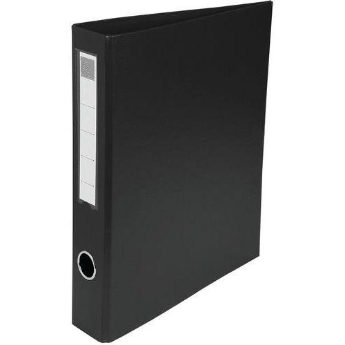 Illustration de : Classeur rembordé pvc 4 anneaux en d de 40mm en 3ème A4 maxi