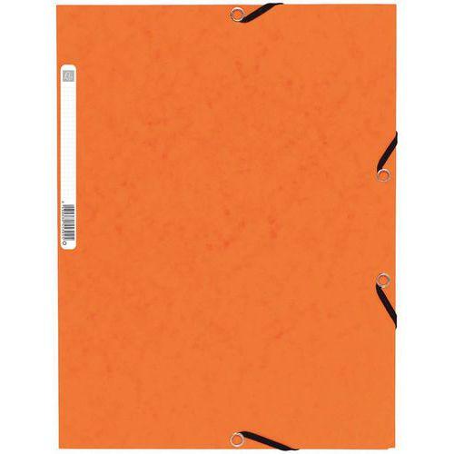 Set 50 chemises 3 rabats carte lustrée 355gm² A4 Assorties thumbnail image 1