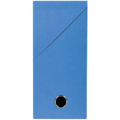 Lot de 5 boîtes transfert dos 120mm papier toeilé Bleu clair thumbnail image 1