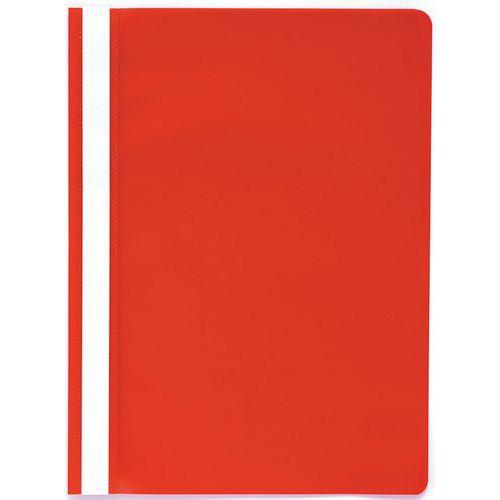 Lot de 25 chemises de présentation à lamelles PP standard A4 Rouge thumbnail image 1