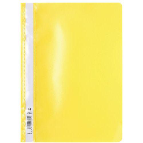 Lot de 25 chemises de présentation à lamelles PP standard A4 Jaune thumbnail image 1