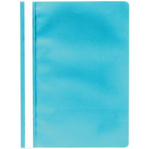 Lot de 25 chemises de présentation à lamelles PP standard A4 Bleu clair thumbnail image 1