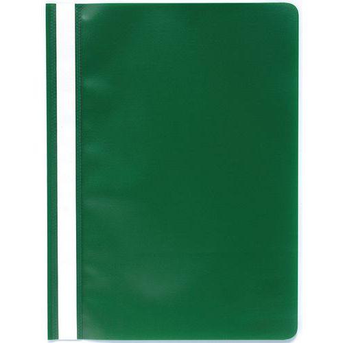 Lot de 25 chemises de présentation à lamelles PP standard A4 Vert thumbnail image 1