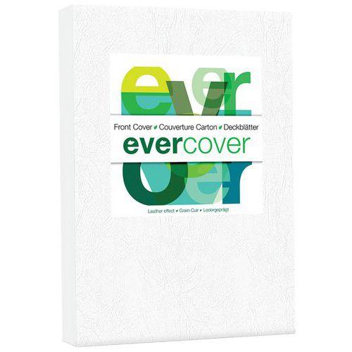 Illustration de : Paquet de 100 couvertures grain cuir pour reliure a4