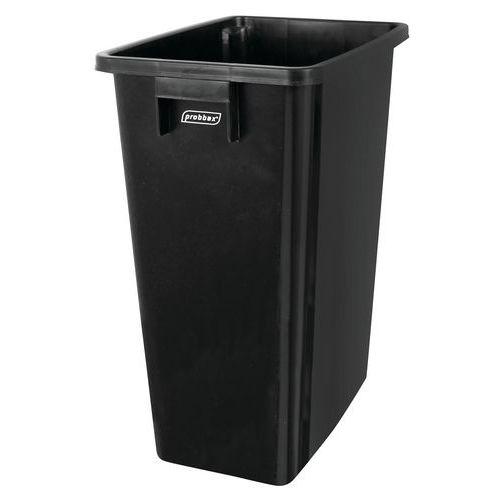 Illustration de : Collecteur tri sélectif sans couvercle - 60 L