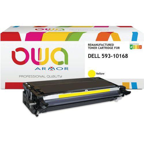 Toner remanufacturé DELL 593-10168 Std - Jaune thumbnail image 1