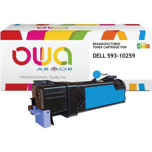 Toner remanufacturé DELL 593-10259 Std - Cyan thumbnail image 1