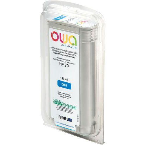 Illustration de : Cartouche d'encre traceur remanufacturée HP 70 - Owa