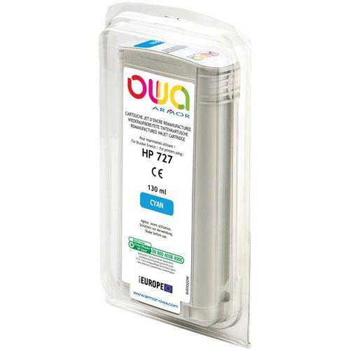 Illustration de : Cartouche d'encre traceur remanufacturée HP 727 - Owa