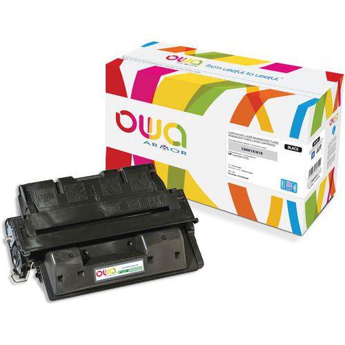 Illustration de : Toner remanufacturé HP C8061X - Noir - Owa