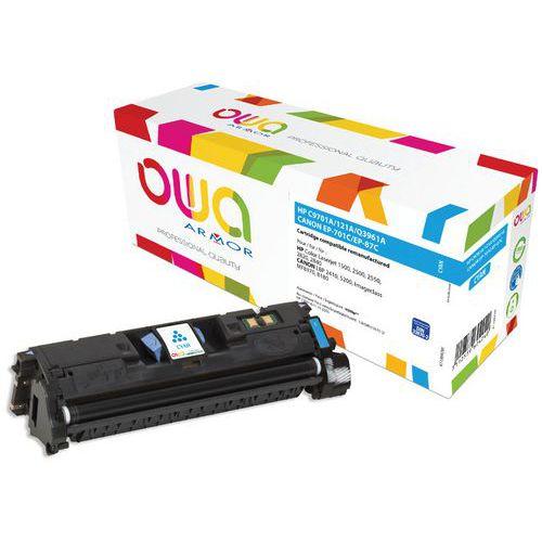 Toner HP C9701A, Q3961A - CANON EP-87C - CANON 701C - Cyan thumbnail image 1