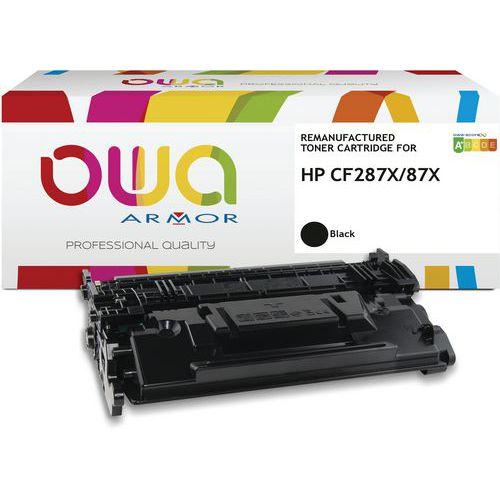 Toner remanufacturé HP CF287X - Noir thumbnail image 1