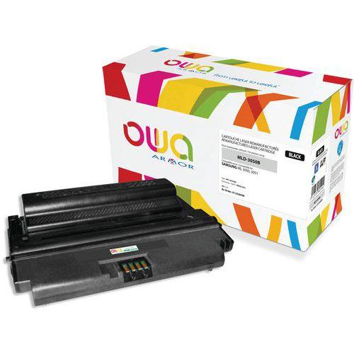 Illustration de : Toner remanufacturé Samsung ML-D3050B/ELS - Noir - Owa
