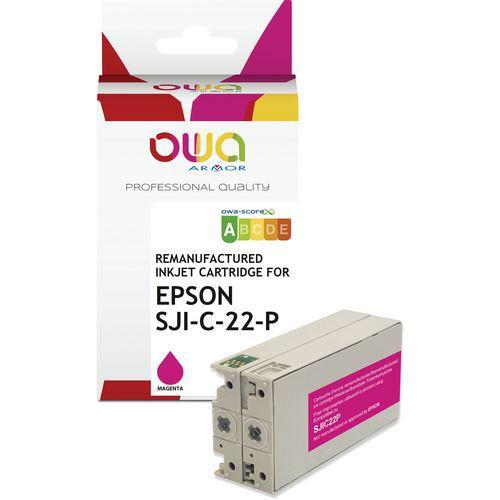Cartouche d'encre remanufacturée Epson SJI-C-22-P- Magenta thumbnail image 1