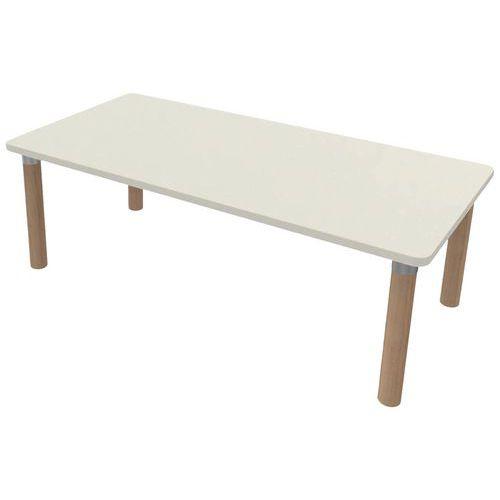 Illustration de : Table rectangle 120x60 cm Filou - Manutan Expert