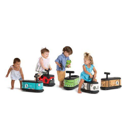 Illustration de : Lot de 4 trotteurs animaux - Italtrike