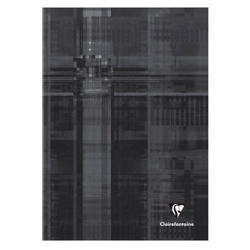 Illustration de : Cahier brochuré A4 ligné + marge - Clairefontaine