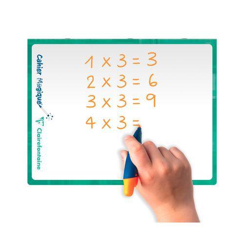 Illustration de : Cahier Magique 17x22cm - Clairefontaine