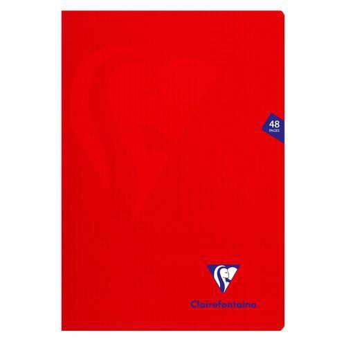 Illustration de : Cahier piqué Mimesys A4 5/5 - Clairefontaine