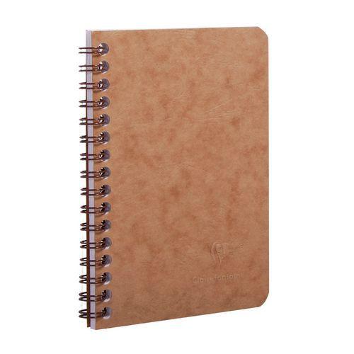 Illustration de : Carnet reliure intégrale Age Bag 9x14 cm 100p - Clairefontaine