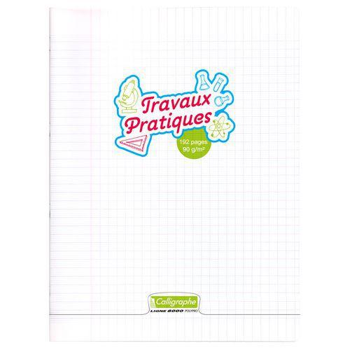 8000 POLYPRO, T.P Cahier piqué incolore 24x32cm 192p séyès/uni 90g thumbnail image 1