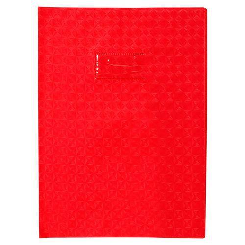 Illustration de : Protège-cahiers grain losange 21x29,7cm - Calligraphe