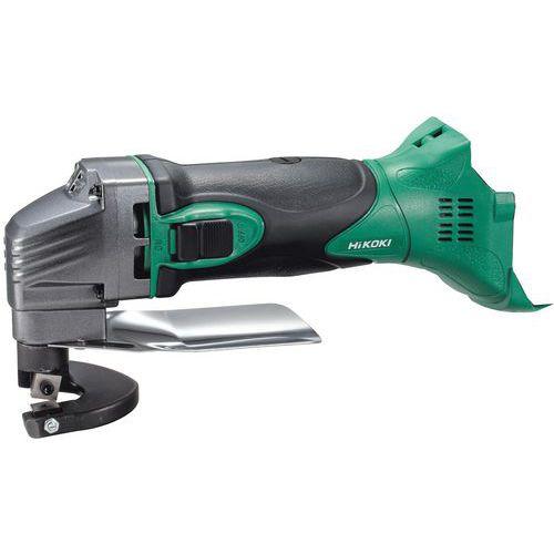 Illustration de : Cisaille 18V Li-ion capacité 1,6mm solo - Hikoki