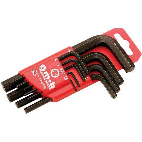 Illustration de : Jeu de 9 Clé mâles - CR-V - Mob