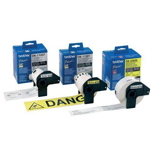 Illustration de : Ruban Brother DK - Rouleau