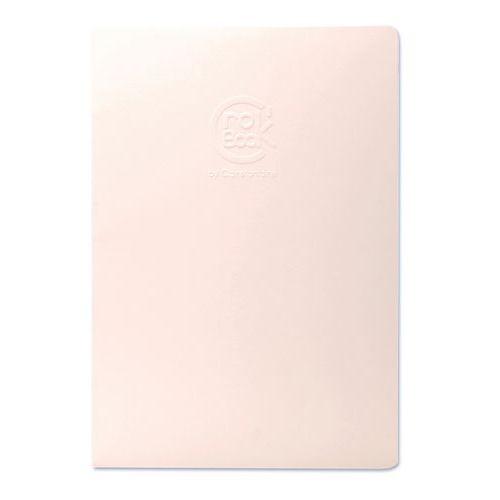 Illustration de : Carnet Crok'Book A4 24 feuilles 90g couverture ivoire - Clairefontaine