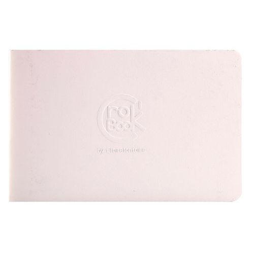 Illustration de : Carnet Crok'Book 17x11 24 feuilles couverture ivoire - Clairefontaine