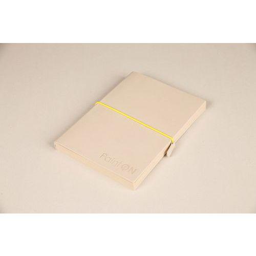 Illustration de : Carnet Cousu PaintON naturel 250g - Clairefontaine