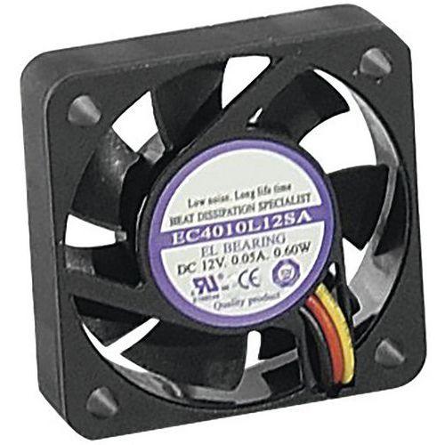 Illustration de : Ventilateur lubrifié à vie - 40x40x10