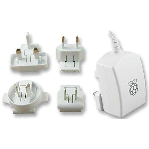 Illustration de : Alimentation pour Raspberry Pi 3 Model B 5.1V Blanc