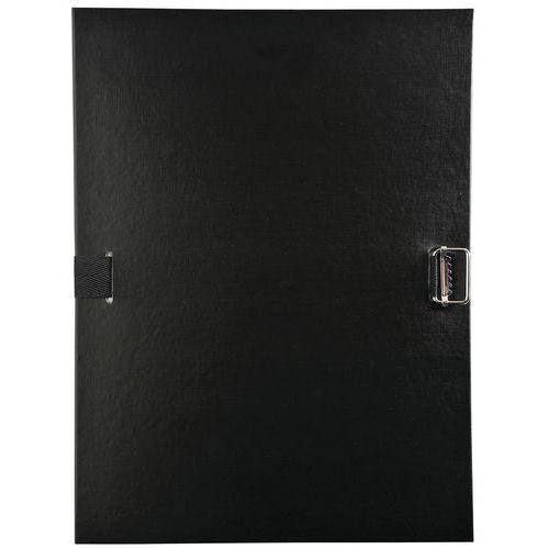 Illustration de : Chemise à sangle dos extensible avec rabat en pied - polypropylène