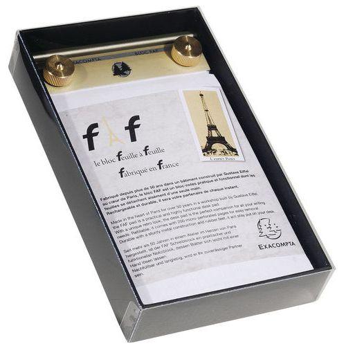 Illustration de : Bloc FAF complet 16x10cm N2 uni