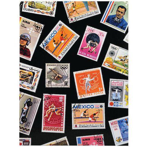 Illustration de : Album de timbres Sport pages noires