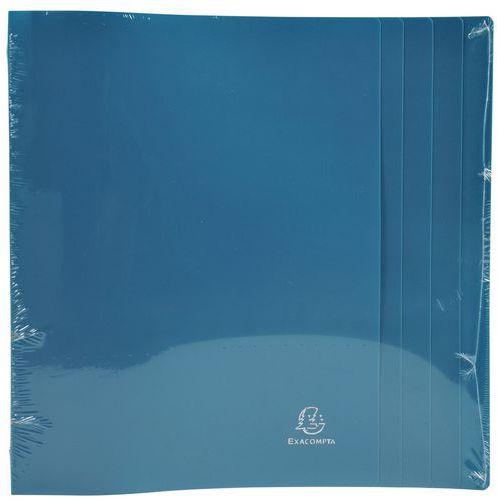 Illustration de : Classeur 4 anneaux 15 mm polypropylène Opaque - A4