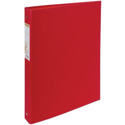Illustration de : Classeur rembordé papier 4 anneaux 30mm Forever - A4