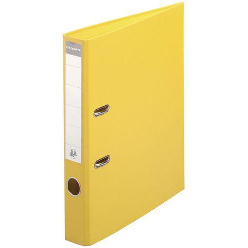 Lot de 50 Classeur à levier export PVC A4 dos de 50mm Jaune thumbnail image 1