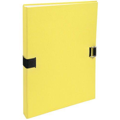 Lot de 10 chemises dos extensible Forever papier recyclé jaune thumbnail image 1