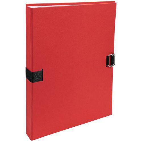 Lot de 10 chemises dos extensible Forever papier recyclé rouge thumbnail image 1