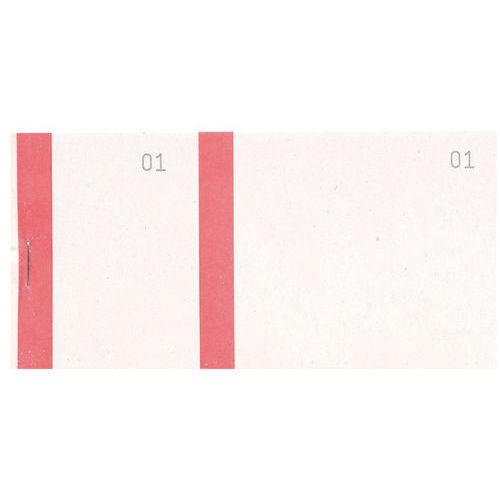 Lot de 50 Bloc vendeur couleur rge 100 feuil. double num. 6 ,6x13,5cm thumbnail image 1