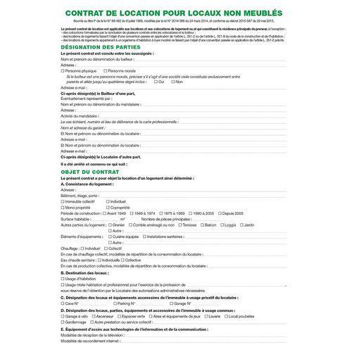 Illustration de : Dossier location locaux non meublés